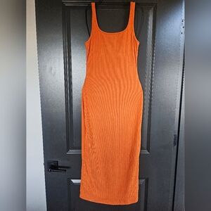 Orange Long Dress